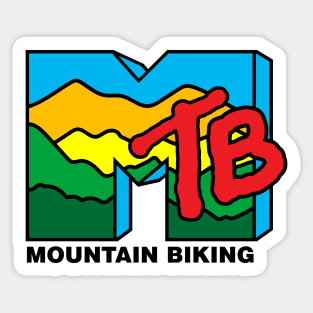 I Want My MTB Sticker
